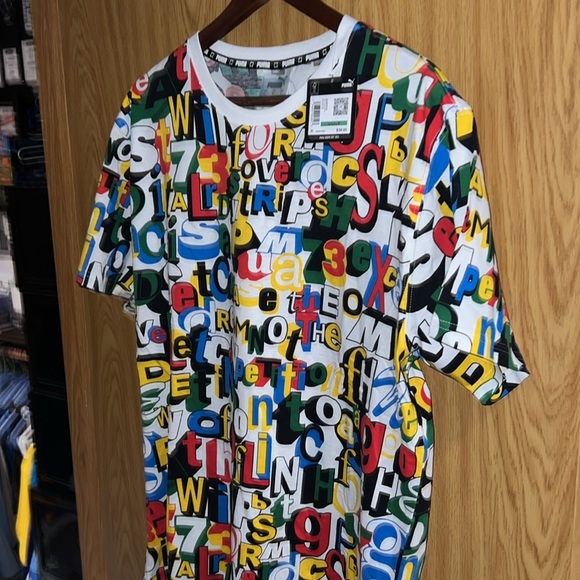 Puma Colorful T-Shirt - Picture 4 of 6